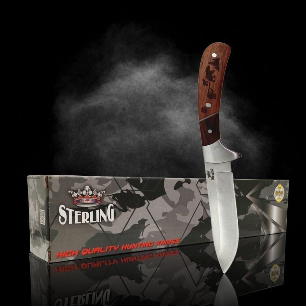 S. STERLING 20 cm Kahverengi Avcı Bıçağı