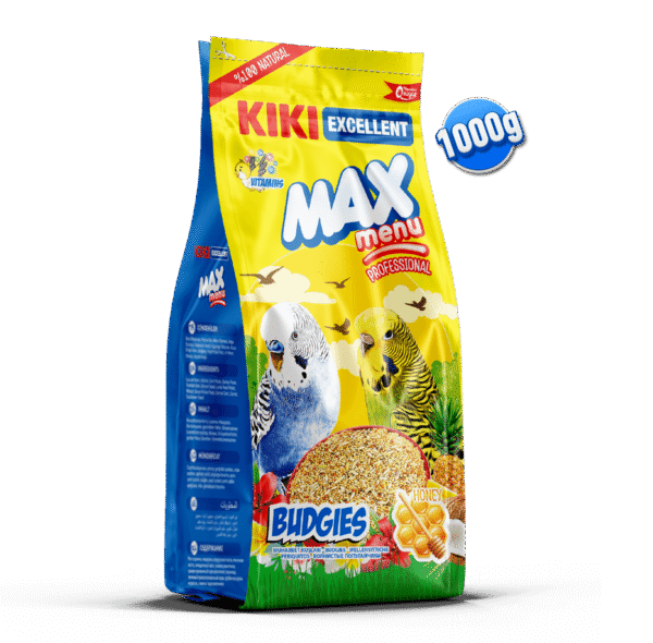 Kiki Muhabbet Kuşu Yemi Ballı 1000Gr