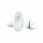 Plastik Miçoz Beyaz Yuvarlak 1/2 (13 Mm)