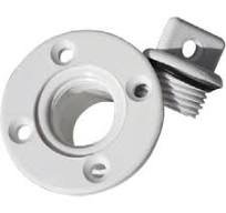 Plastik Miçoz Beyaz Yuvarlak 1/2 (13 Mm)