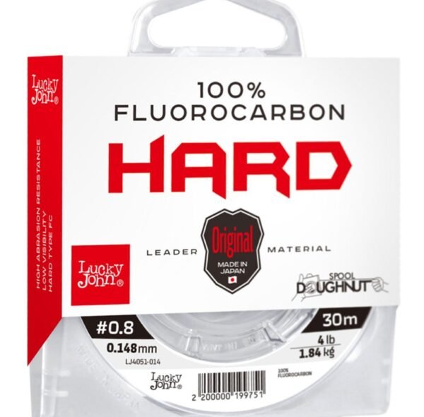 Lucky John Fluorocarbon Hard 30m Şeffaf 0.20 MM