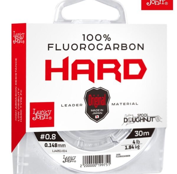 Lucky John Fluorocarbon Hard 30m Şeffaf 0.35 MM