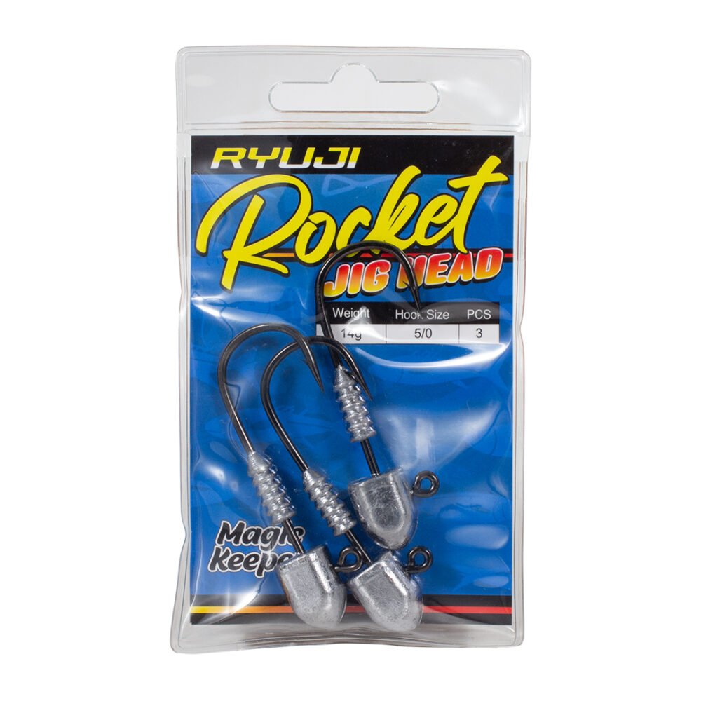 RYUJI ROCKET JIG HEAD 1/0 3GR