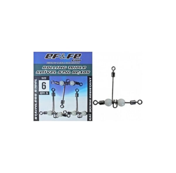 Effe Rolling Triple Beads Fırdöndü No:10