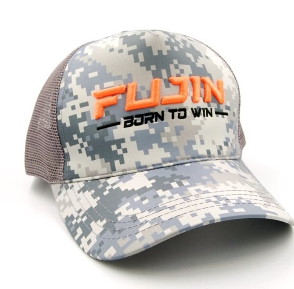 Fujin Grey Camo Şapka