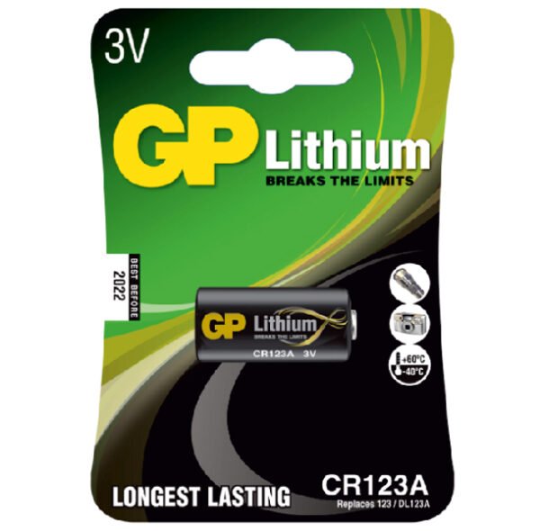 GP CR123A Lityum Pil