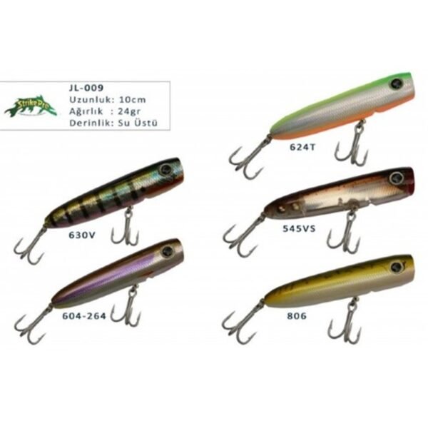 Strike Pro JL-009 Popper Suni Maket Yem Color 624T