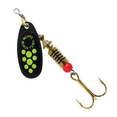 Mepps Black Fury Gümüş/Turuncu Olta Kaşığı No:2