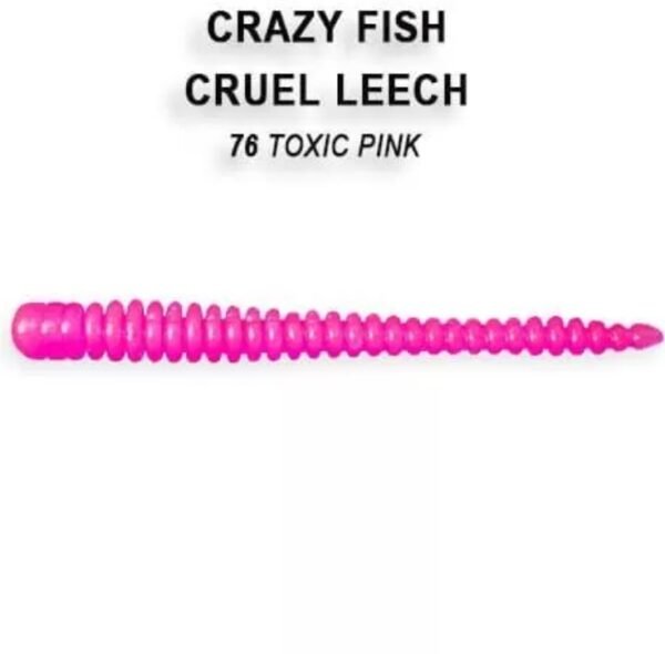 Crazy Fish Cruel Leech 55MM Color:76