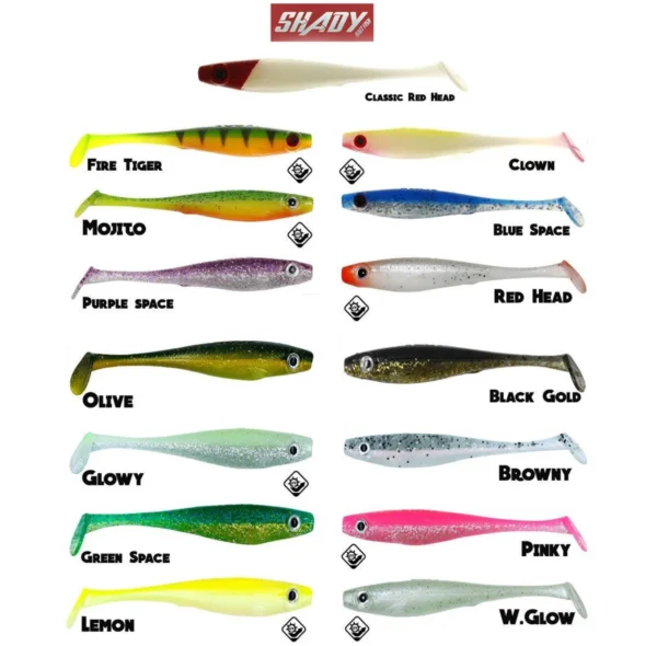 Fujin Shady 10 cm Silikon Balık