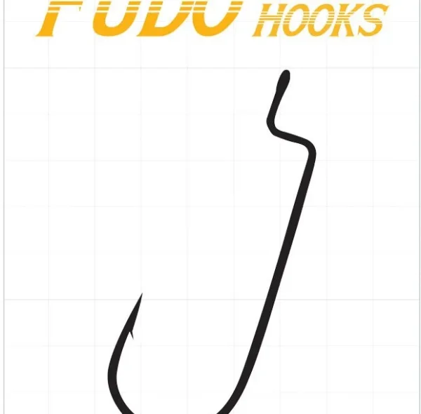 Fudo 5901 Fudo Worm 114 Black Nikel İğne 1/0