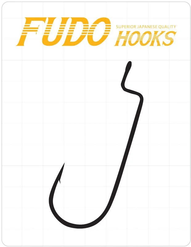 Fudo 5901 Fudo Worm 114 Black Nikel İğne 1/0
