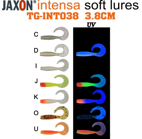 Jaxon Gummy İntensa Silikon 3,8 Cm