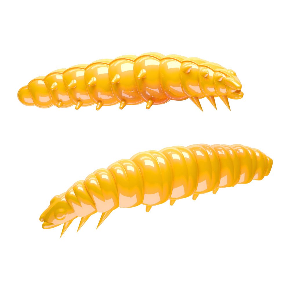 Libra Lures Larva Garlic Suni Yem / Dark Yellow