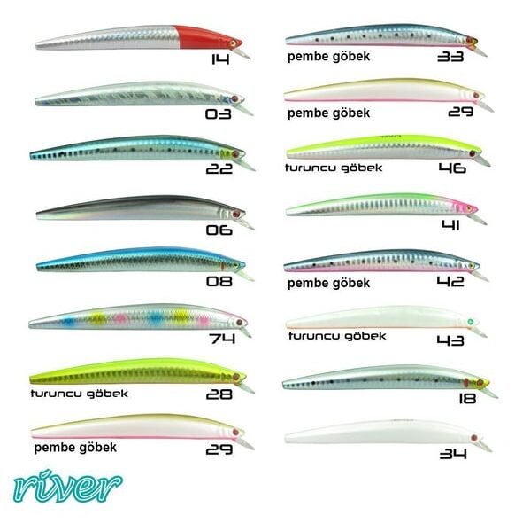 River Treble Devil 120F 12cm 15g 0.3-0.6mt