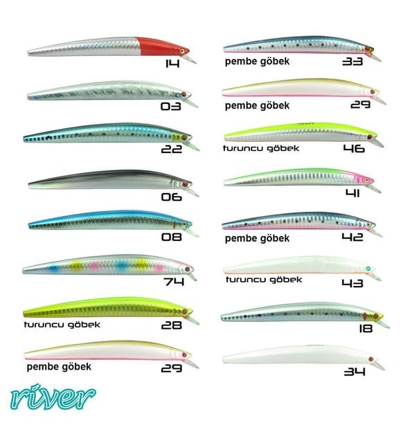 River Treble Devil 120F 12cm 15g 0.3-0.6mt