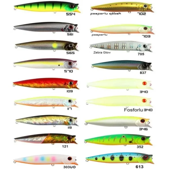 Usami Combo Pop 100F 12.1 G Maket Balık