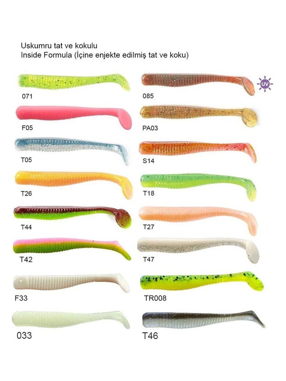 Lucky John Long John 3.1 7.87CM 8 Adet Silikon Yem