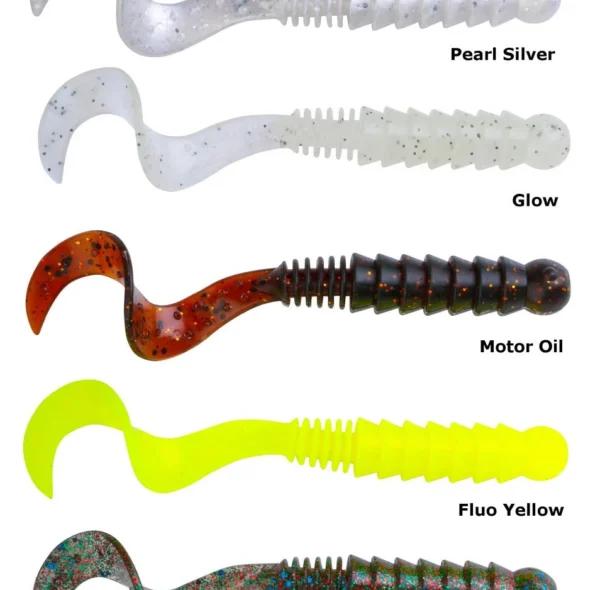 Savage Gear LB Pro Grub 6.5 Cm 2 Gr 8 Adet Silikon Yem-Pearl Silver