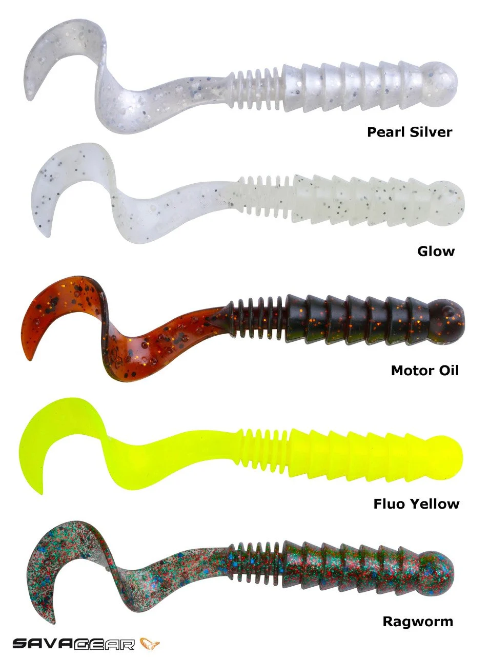 Savage Gear LB Pro Grub 6.5 Cm 2 Gr 8 Adet Silikon Yem-Pearl Silver